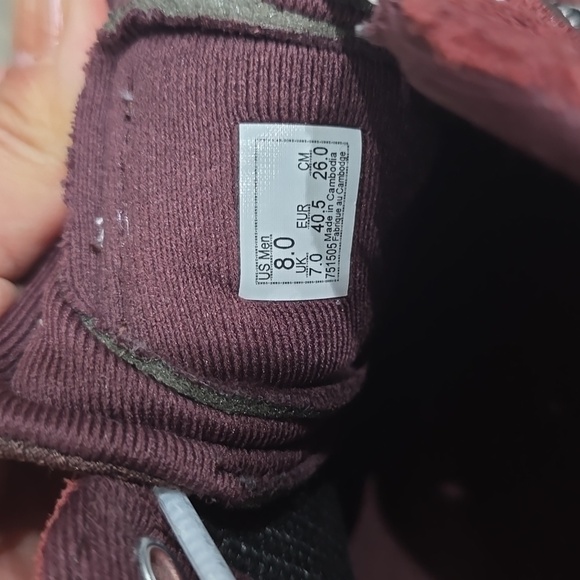 VANS Filmore Skater Casual Sneakers, Wine Black, Gum Sole, Size 8 - Picture 5 of 11